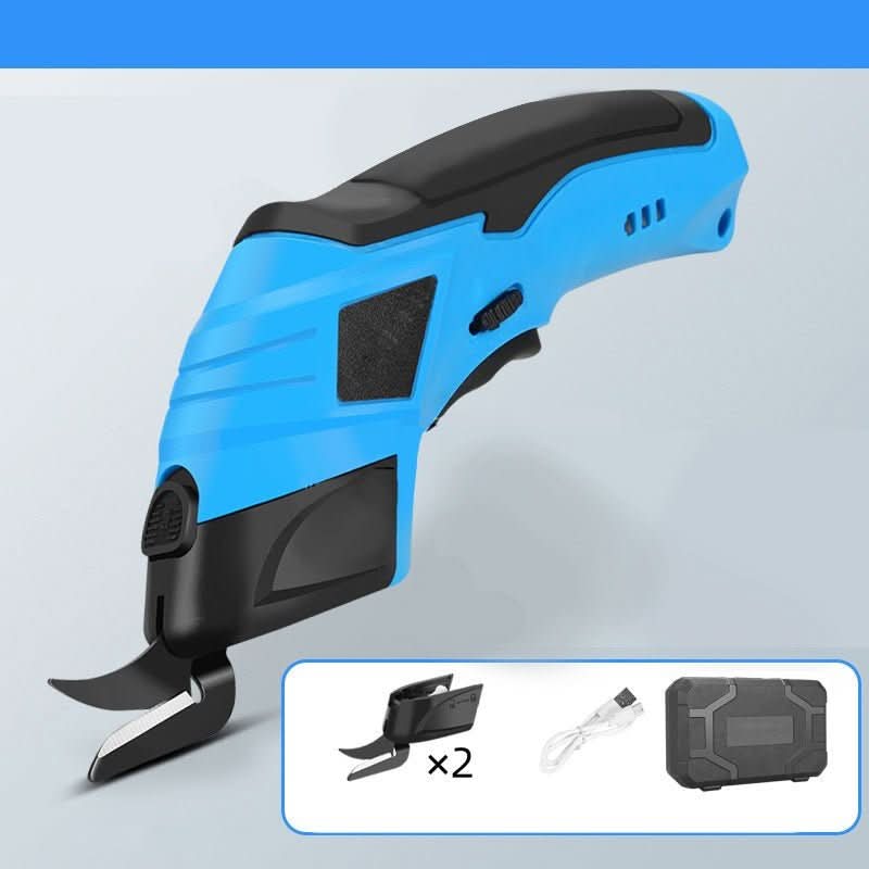 Rechargeable electric scissors for precise cutting