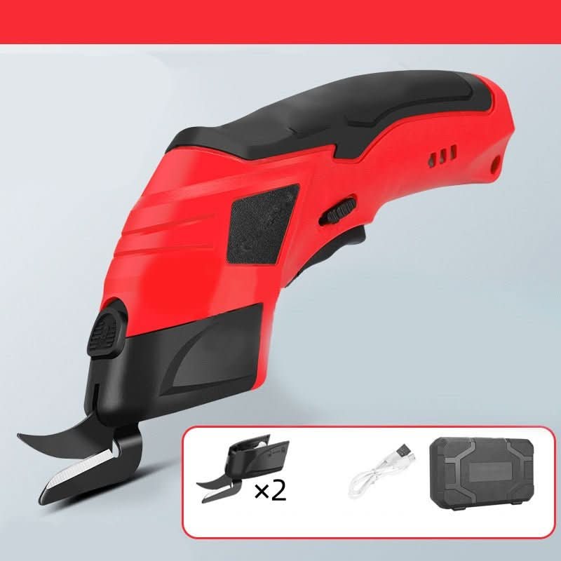 Rechargeable electric scissors for precise cutting