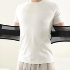 Adjustable back support belt for lower back