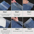 Double-sided tape for sewing and DIY