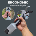 Electric pruning shears for the garden with battery & charger