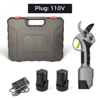 Electric pruning shears for the garden with battery & charger