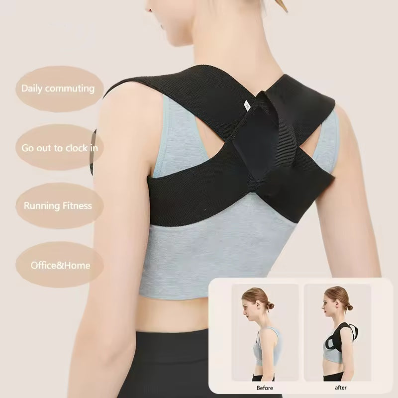Back posture correction belt for men and women