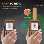 Multifunctional handheld metal and wall detector