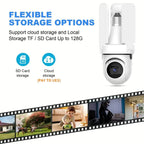 Wireless security cameras with night vision and lightbulb