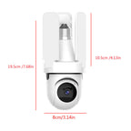 Wireless security cameras with night vision and lightbulb