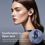 Bluetooth Clip On Earphones - Wireless Freedom Music on the Go Stylish and Practical