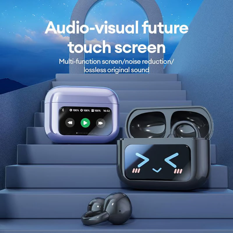 Bluetooth Clip On Earphones - Wireless Freedom Music on the Go Stylish and Practical