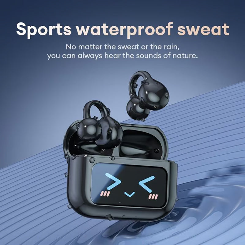 Bluetooth Clip On Earphones - Wireless Freedom Music on the Go Stylish and Practical