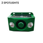Solar Animal Repellent Device | Flashing LED & Sound Alarm | Outdoor Weather-Resistant