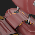 Universal napkin box with hooks for the back seat
