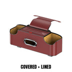 Universal napkin box with hooks for the back seat