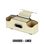 Universal napkin box with hooks for the back seat