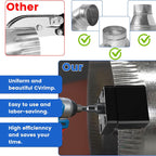Pipe tool with impact-assisted power