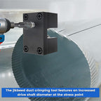 Pipe tool with impact-assisted power