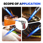 LuxeFlame Elite Lighters | Versatile, windproof and refillable for ultimate convenience