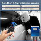 Smart remote-controlled emergency stop for car