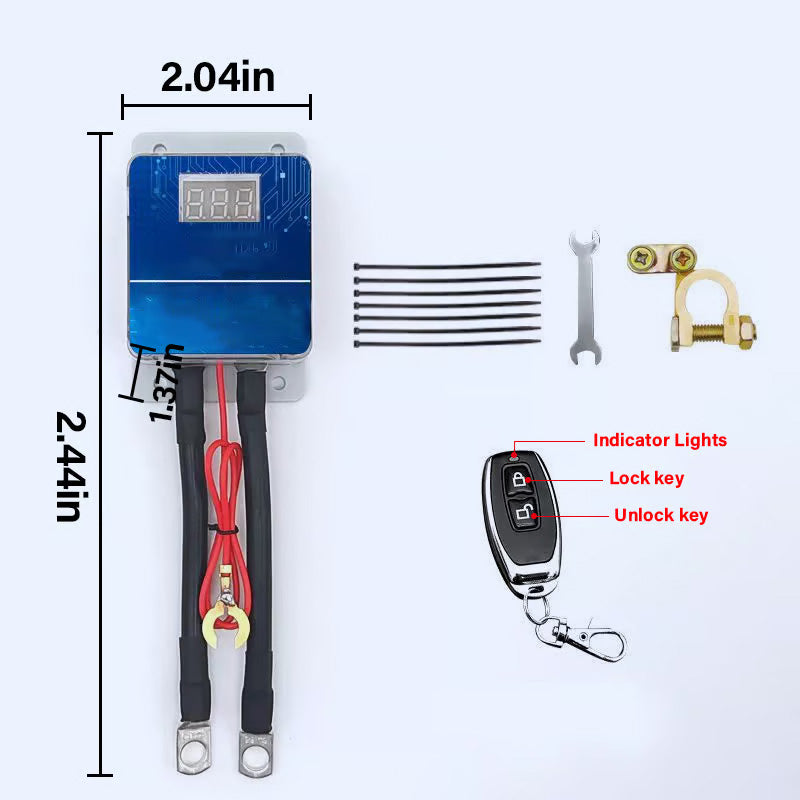 Smart remote-controlled emergency stop for car
