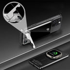 LuxuraTech Dual-Mode Magnetic Power Bank | Versatile charging solution with integrated stand for ultimate convenience