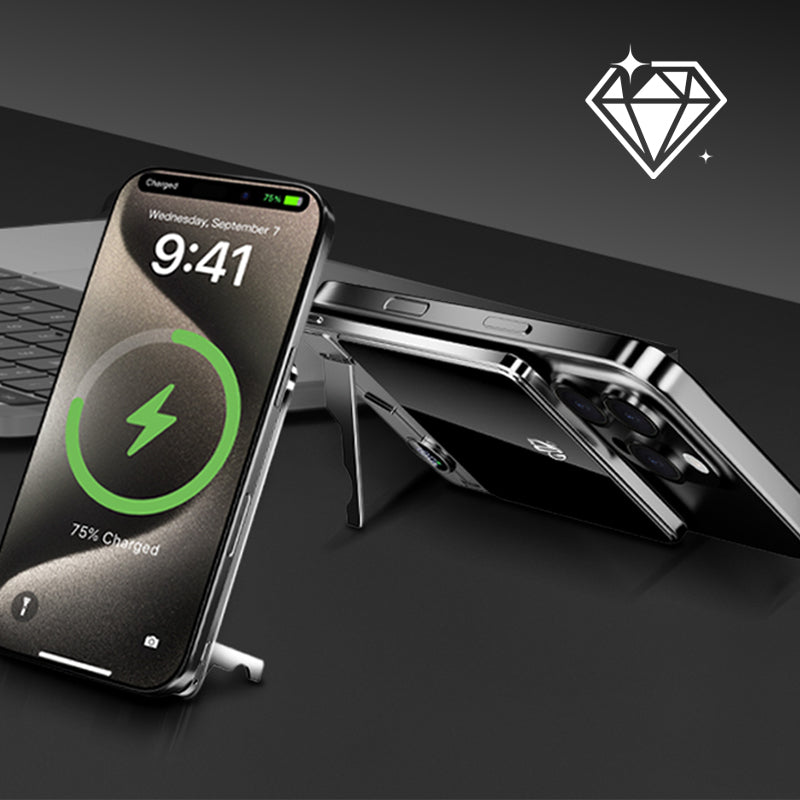 Magnetic power bank with two modes and stand