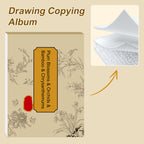 Chinese painting white drawing copying album