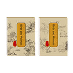Chinese painting white drawing copying album