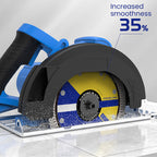 Successful cutting discs for super fine ceramic tiles