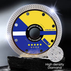 Successful cutting discs for super fine ceramic tiles