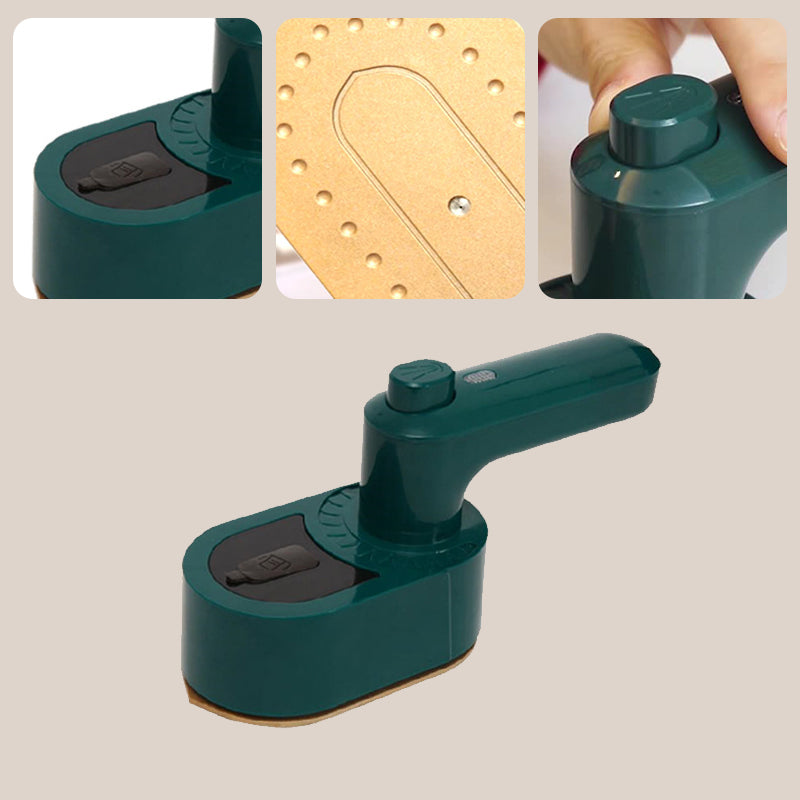Portable professional hand iron for home use