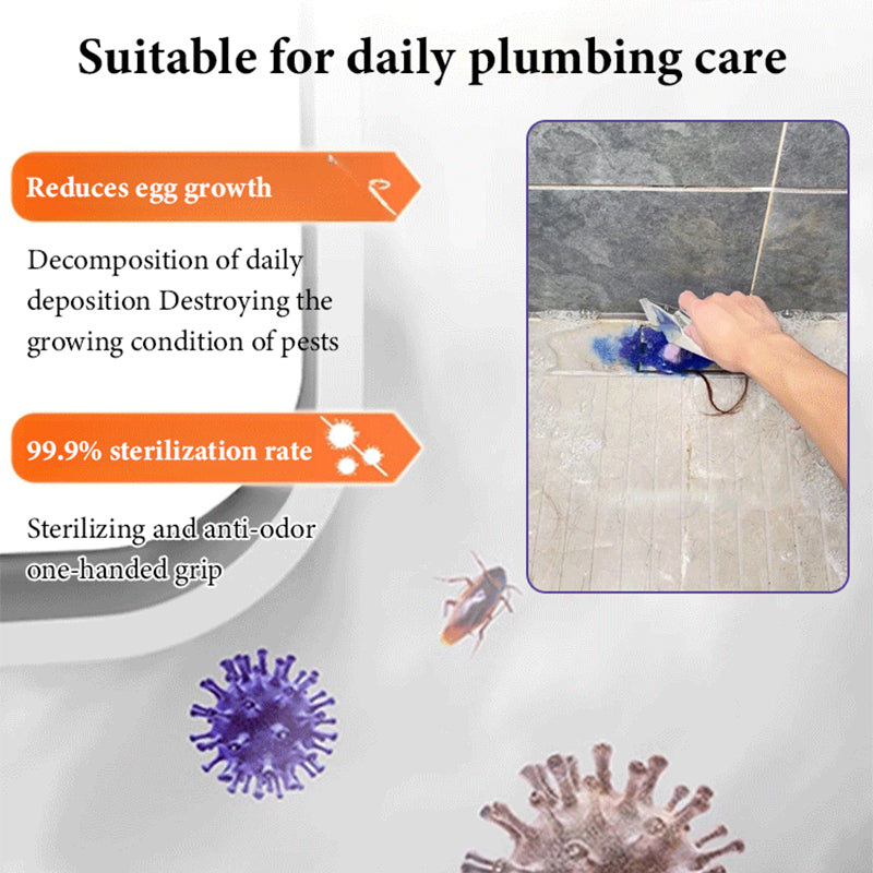 Powerful drain cleaner with multiple uses