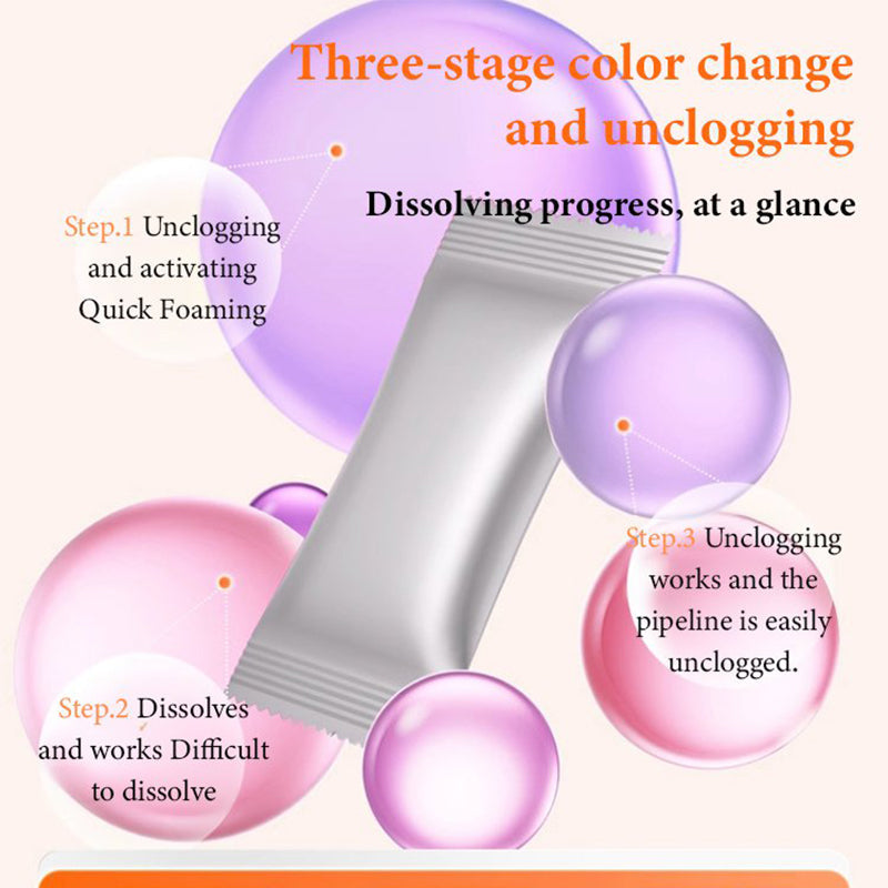 Powerful drain cleaner with multiple uses