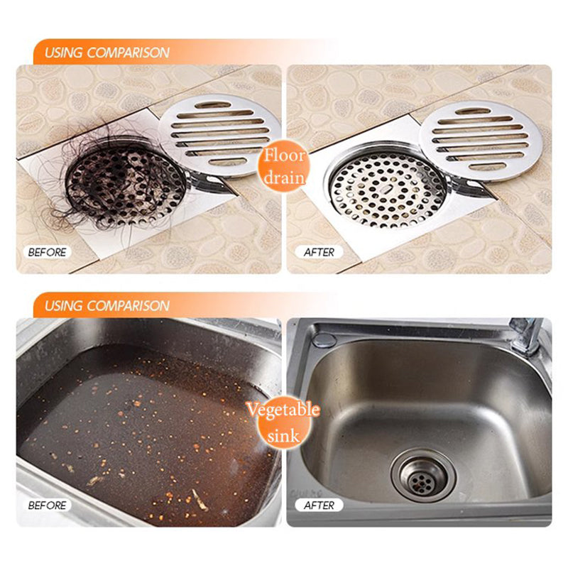 Powerful drain cleaner with multiple uses