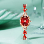 Elegant, water-repellent quartz watch for women