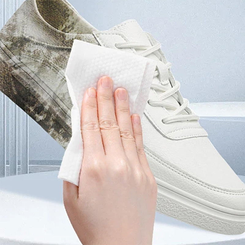 Gentle boot brush without water