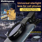Clip-On polarizing filter for mobile phones