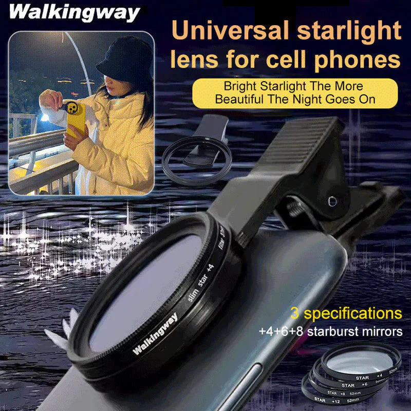 Clip-On polarizing filter for mobile phones