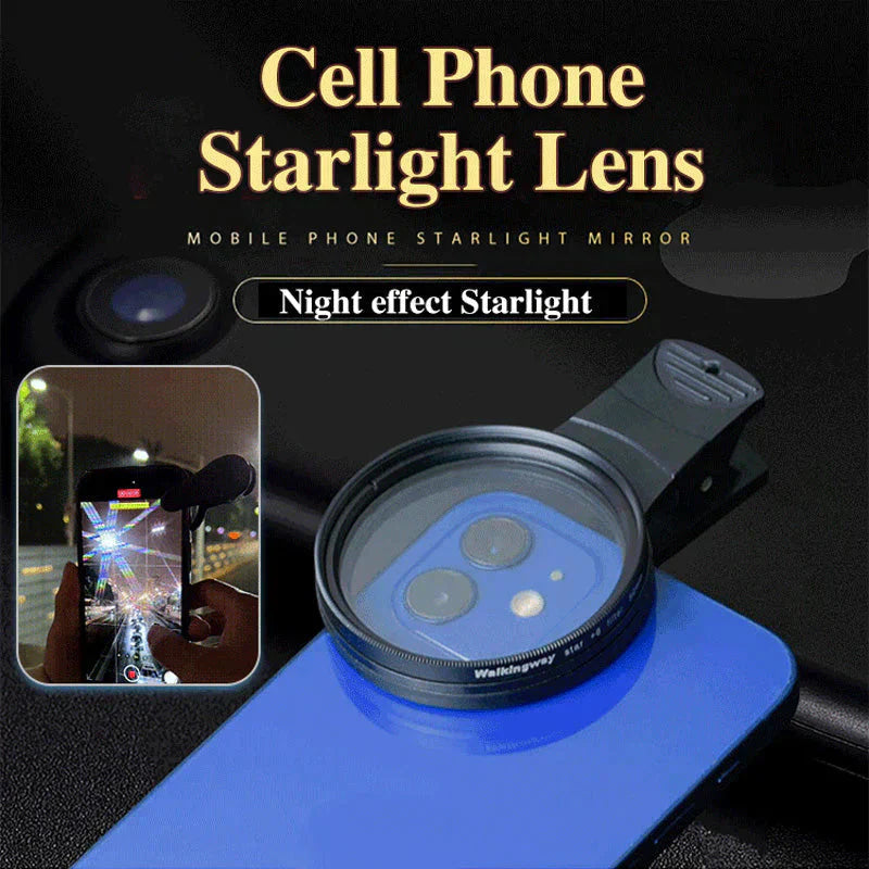 Clip-On polarizing filter for mobile phones