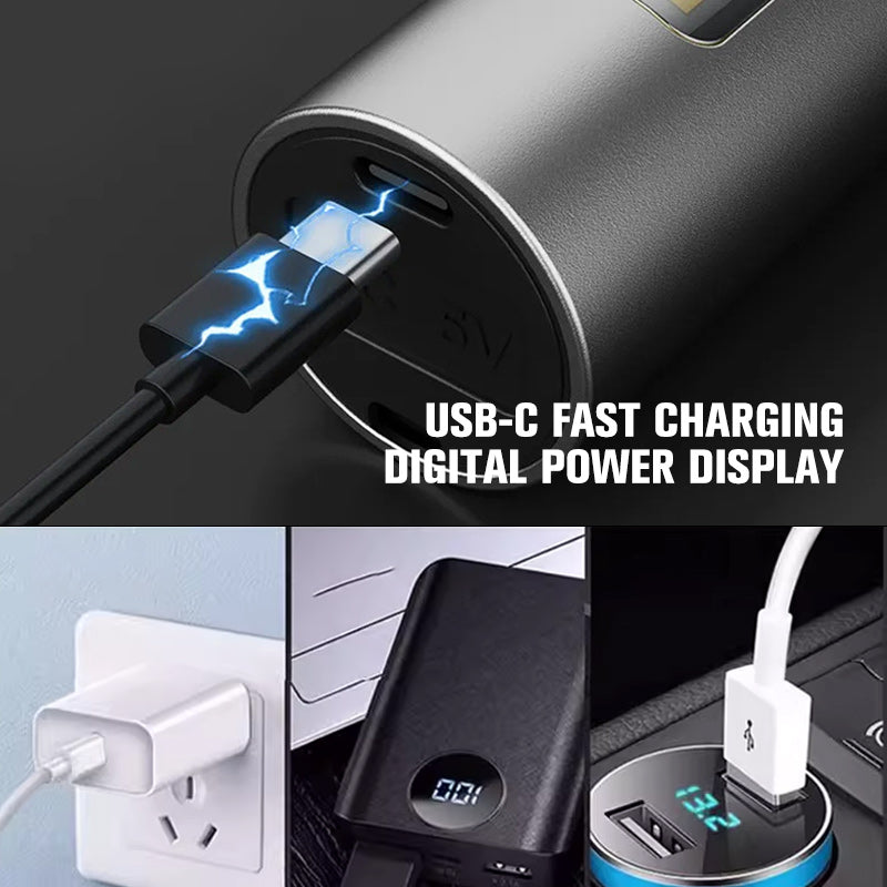 Ultra-bright, zoomable flashlight