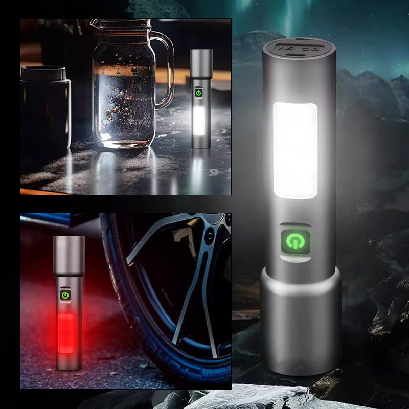 Ultra-bright, zoomable flashlight