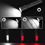 Ultra-bright, zoomable flashlight