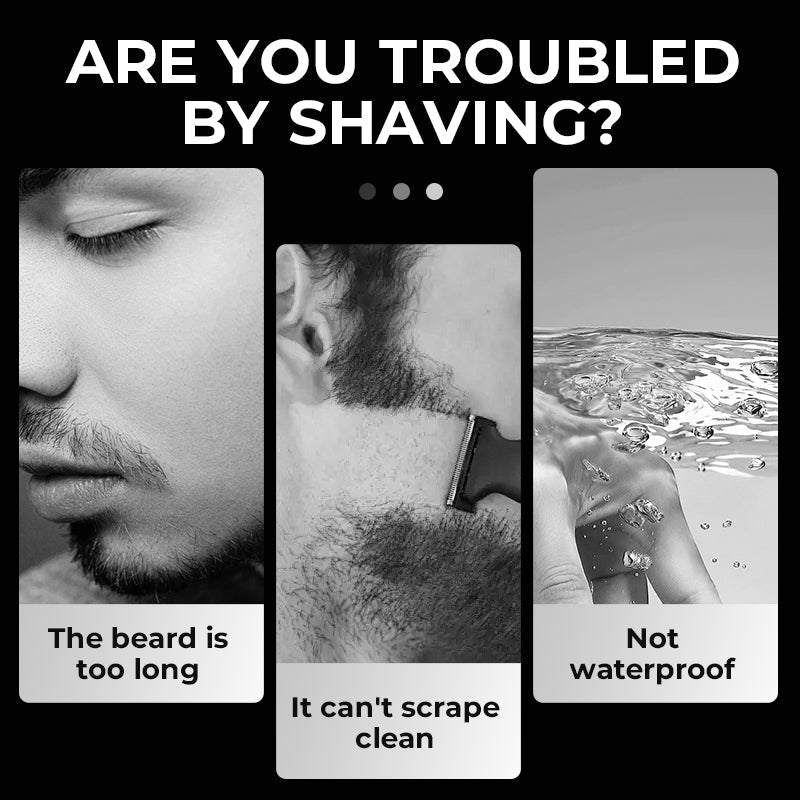 Men's Portable Mini Rotary Electric Shaver