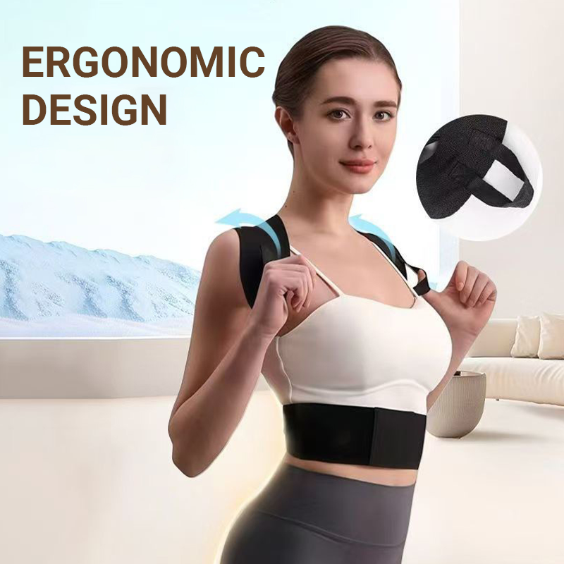 Effective posture-correcting back brace