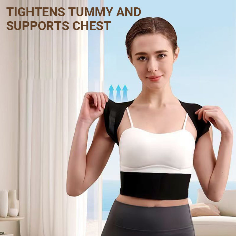 Effective posture-correcting back brace