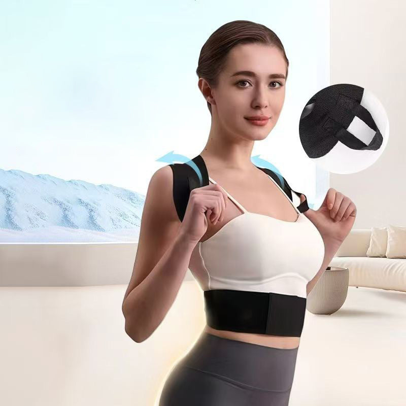 Effective posture-correcting back brace