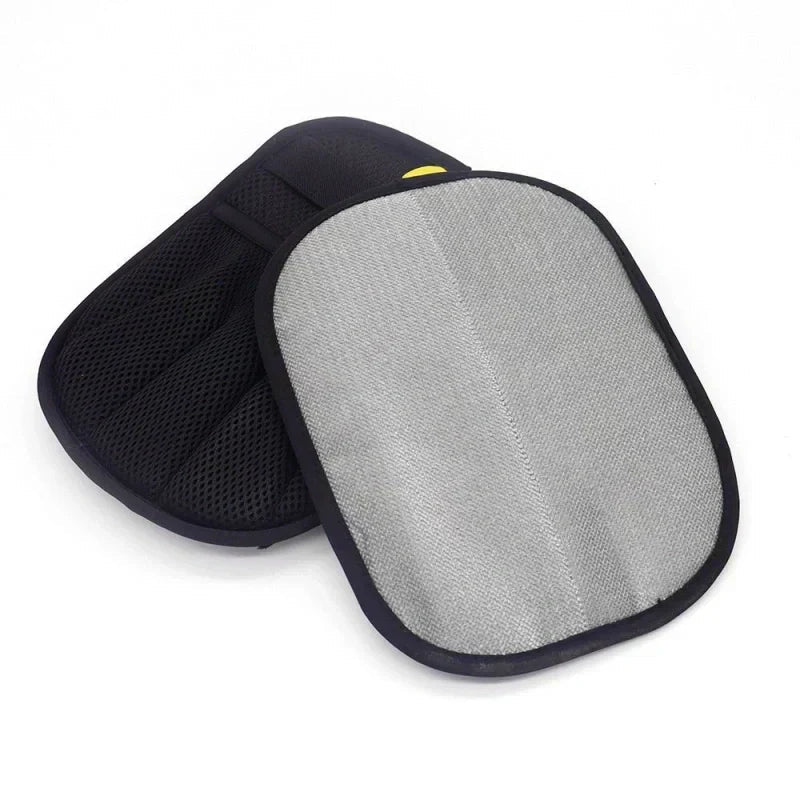 Reusable gloves for removing pet hair