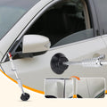 Suction cup tool for dent repair in the bodywork