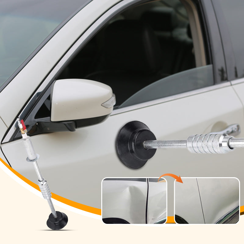 Suction cup tool for dent repair in the bodywork