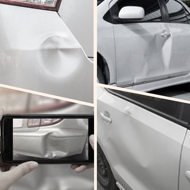 Suction cup tool for dent repair in the bodywork