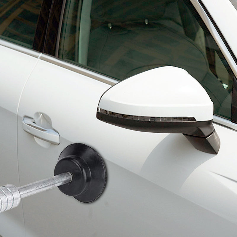Suction cup tool for dent repair in the bodywork