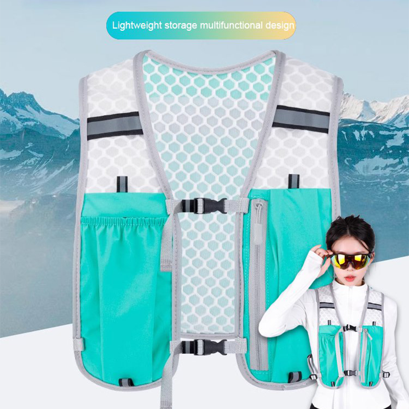 ‍️Hiking and climbing vest with phone pouch - multifunctional for outdoor activities